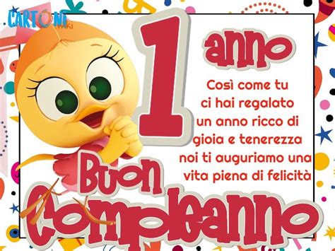 frasi di compleanno bimba 1 anno